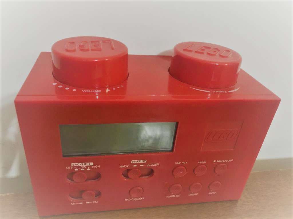 Lego Portable Clock Radio Model LG11000 2011